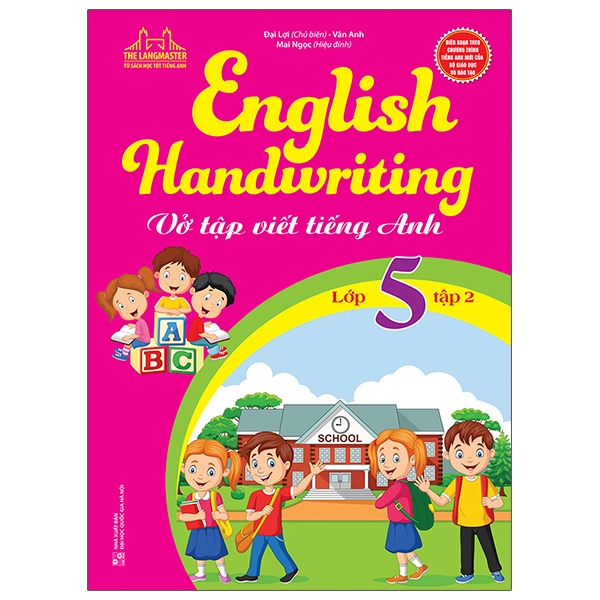 bộ english handwriting - vở tập viết tiếng anh lớp 5 - tập 2