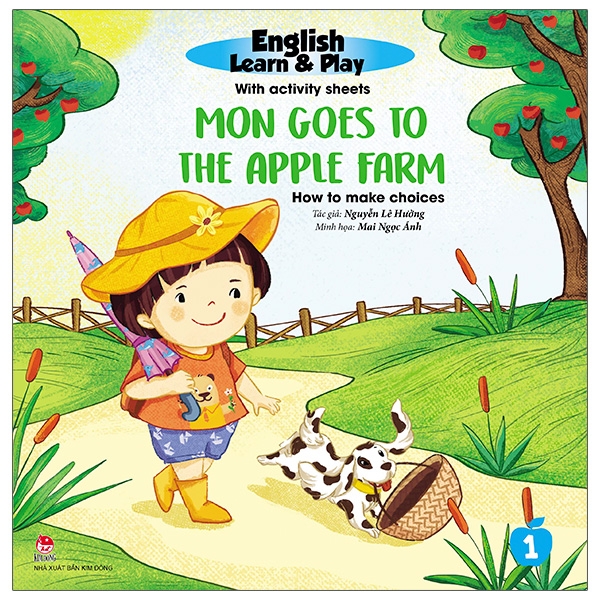 bộ english learn & play 1 - mon goes to the apple farm - how to make choices