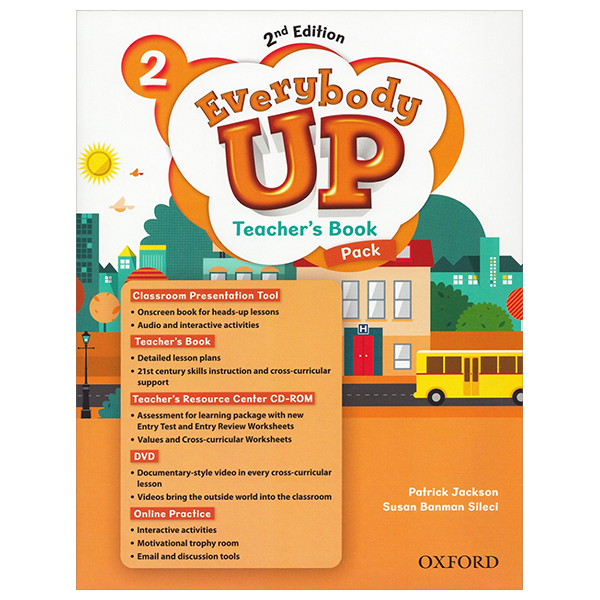 bộ everybody up 2 teachers book pack (2nd edition)