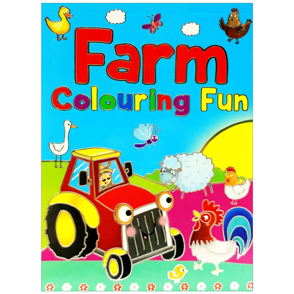 bộ farm colouring fun (book 1)