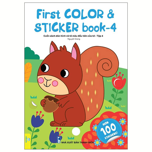 Bo
						
										
										First Color And Sticker Book - Cuon Sach Dan Hinh Va To Mau Dau Tien Cua To - Tap 4