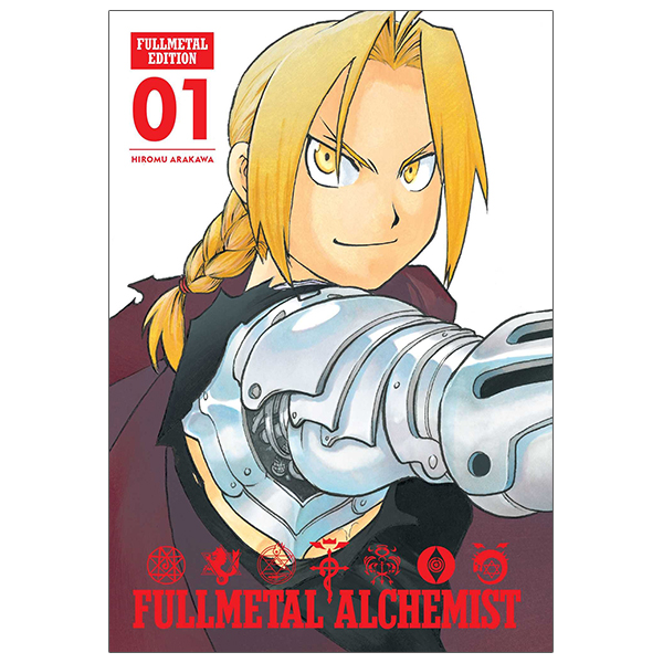 bộ fullmetal alchemist: fullmetal edition vol. 1 (english edition)