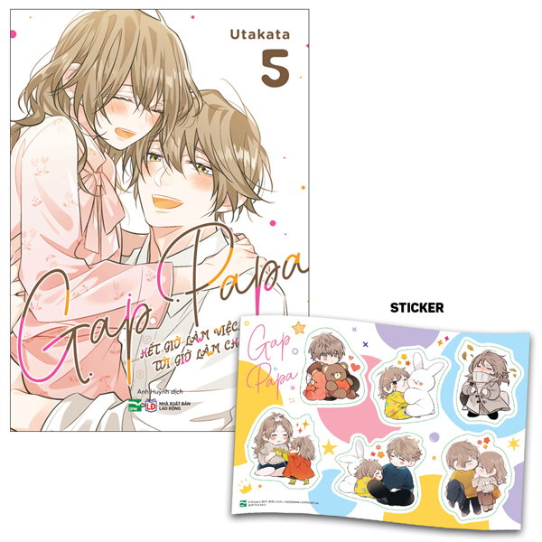 Bo
						
										
										Gap Papa - Het Gio Lam Viec, Toi Gio Lam Cha - Tap 5 - Ban Dac Biet - Tang Kem Sticker