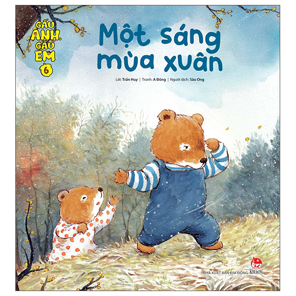 bộ gấu anh - gấu em - tập 6 - một sáng mùa xuân