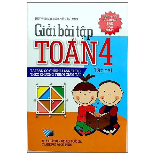 bộ giải bài tập toán 4 - tập 2 (tái bản 2020)