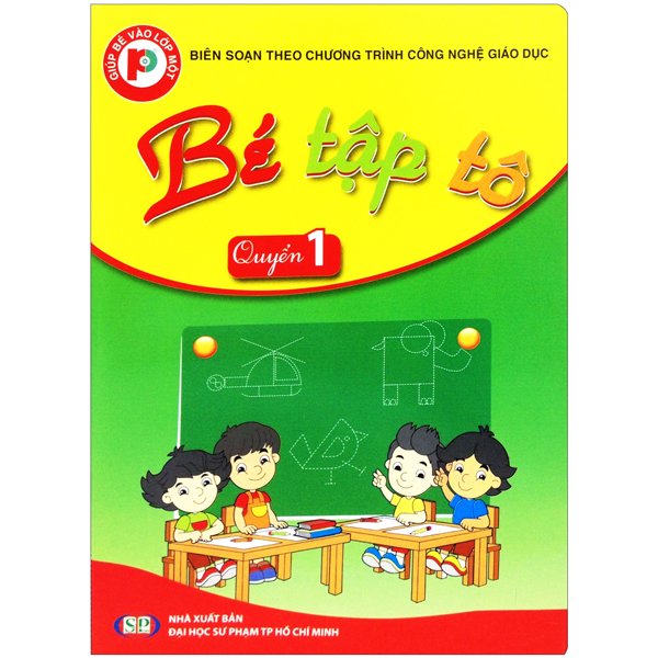 bộ giúp bé vào lớp 1 - bé tập tô quyển 1