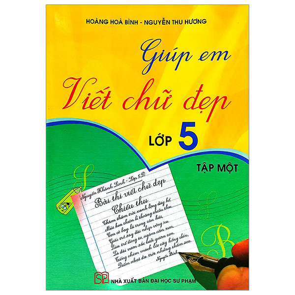 bộ giúp em viết chữ đẹp lớp 5 - tập 1