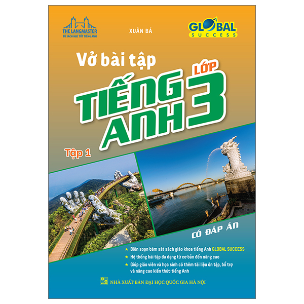 bộ global success - vở bài tập tiếng anh lớp 3 - tập 1 (có đáp án)