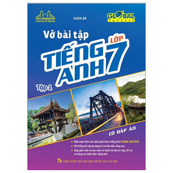 bộ global success - vở bài tập tiếng anh lớp 7 - tập 1 (có đáp án)