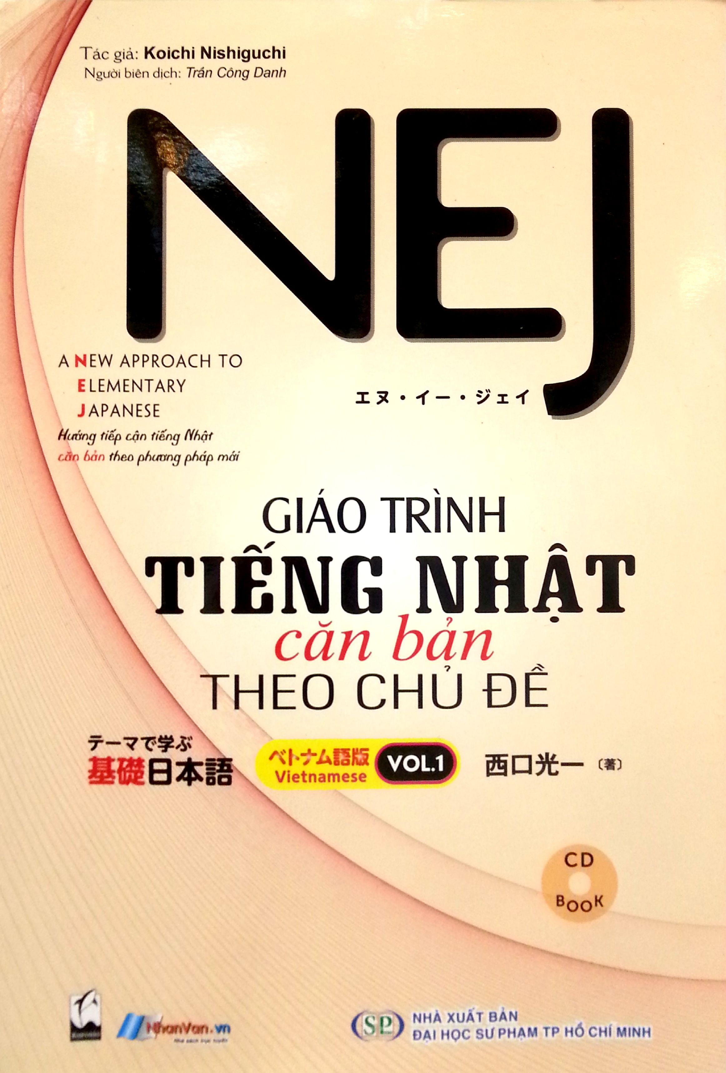 bộ gt tiếng nhật căn bản theo chủ đề vol.1 (cd book)