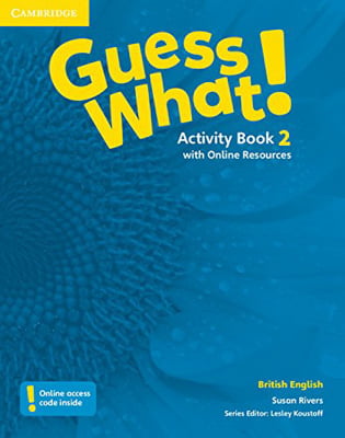 bộ guess what! level 2 activity book with online resources british english