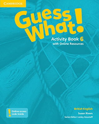 bộ guess what! level 6 activity book with online resources british english