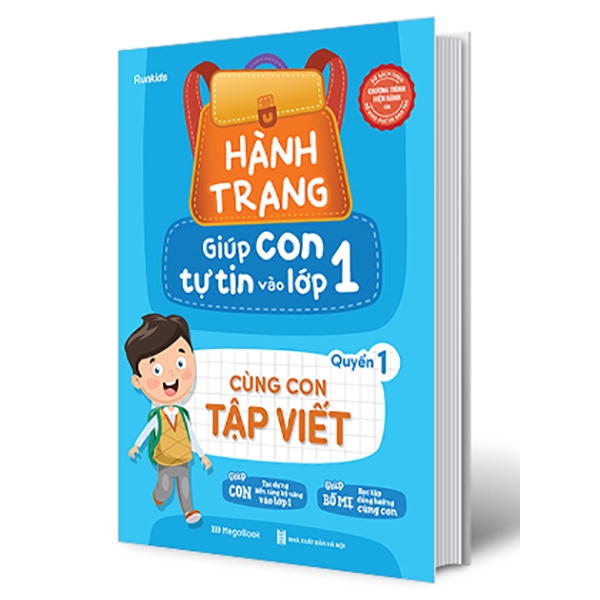 bộ hành trang giúp con tự tin vào lớp 1 - quyển 1: cùng con tập viết