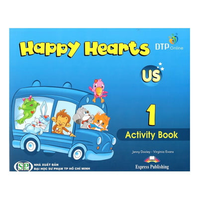 bộ happy heart us 1 activity book