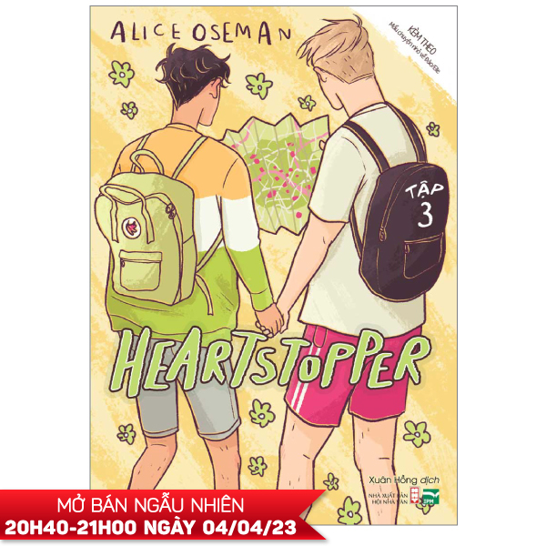 bộ heartstopper - tập 3 - tặng kèm bookmark