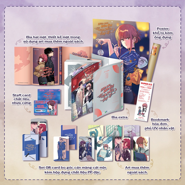 Bộ
						
										
										Hiên Sau Siêu Thị Muộn Phiền Bay Đi - Tập 4 - Bản Sưu Tầm - Tặng Kèm Bìa Extra + Bìa Áo Hai Mặt + Bookmark Hóa Đơn + Staff Card + Set 8 Photocard Đựng Trong Hộp Nhựa + Poster