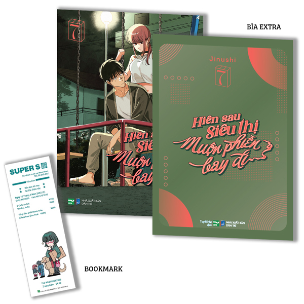 Bộ Hiên Sau Siêu Thị Muộn Phiền Bay Đi - Tập 7 - Bản Đặc Biệt - Tặng Kèm Bìa Extra + Bookmark Hóa Đơn