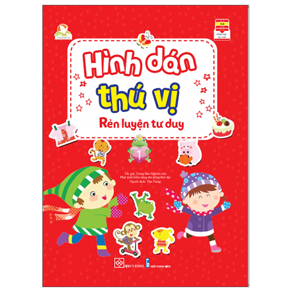 bộ hình dán thú vị, rèn luyện tư duy 1