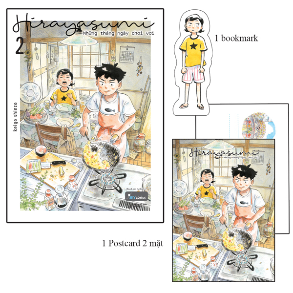 Bo
						
										
										Hirayasumi - Nhung Thang Ngay Choi Voi - Tap 2 - Tang Kem Bookmark Nhan Vat + Postcard Boi Cung