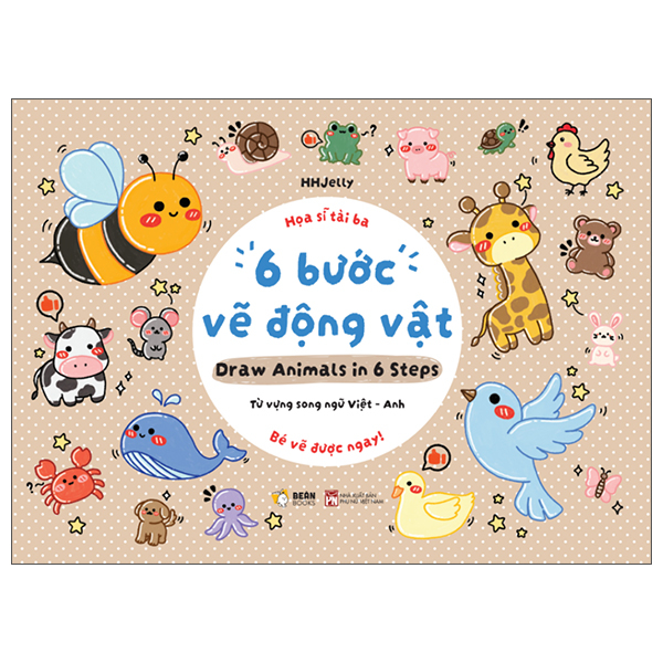 Bộ Họa Sĩ Tài Ba - 6 Bước Vẽ Động Vật