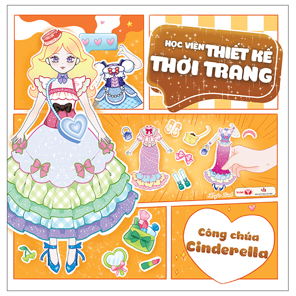 Bộ Học Viện Thiết Kế Thời Trang - Công Chúa Cinderella