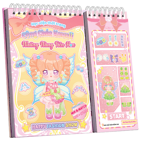 Bộ Học Viện Thời Trang - Công Chúa Kawaii - Những Nàng Tiên Hoa