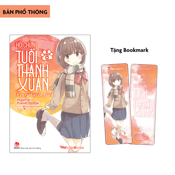 bộ hội chứng tuổi thanh xuân - tập 8 - tặng kèm bookmark