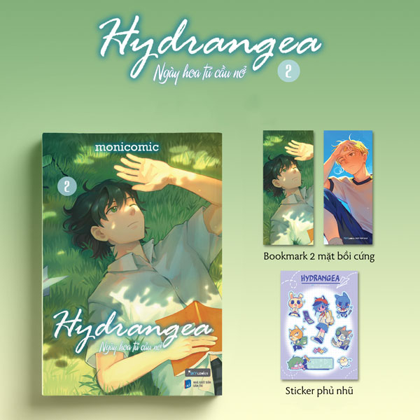 Bo
						
										
										Hydrangea - Ngay Hoa Tu Cau No - Tap 2 - Tang Kem Bookmark 2 Mat Boi Cung + Sticker Phu Nhu