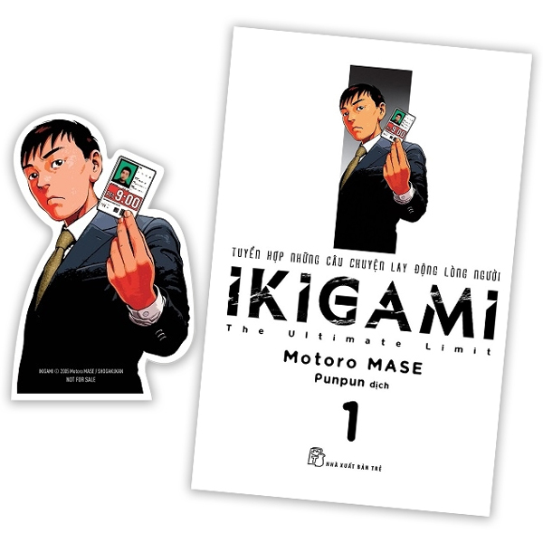 bộ ikigami - tập 1 - tặng kèm bookmark