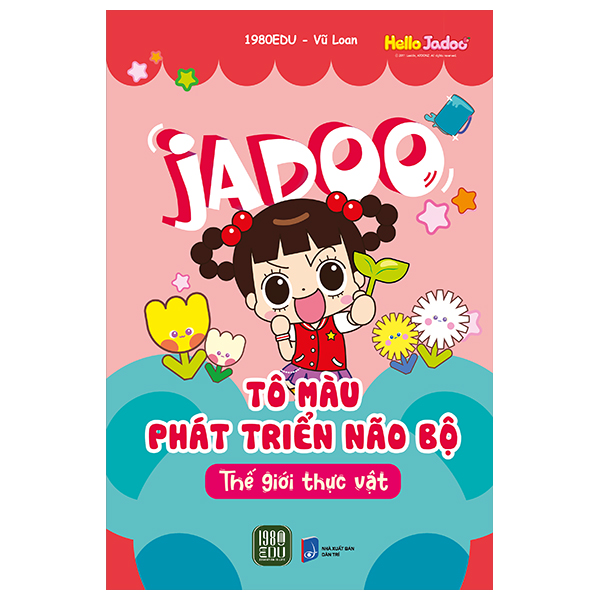 Bộ Jadoo Tô Màu Và Phát Triển Não Bộ - Thế Giới Thực Vật