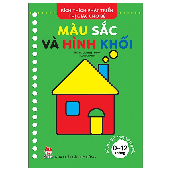 bộ kích thích phát triển thị giác cho bé - từ 0-12 tháng - màu sắc và hình khối