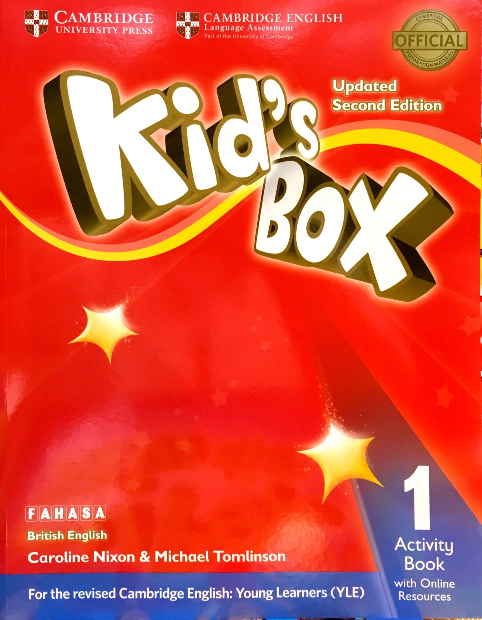 bộ kid's box 2nd ed activity book with online resources level 1