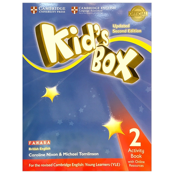 bộ kid's box 2nd ed activity book with online resources level 2