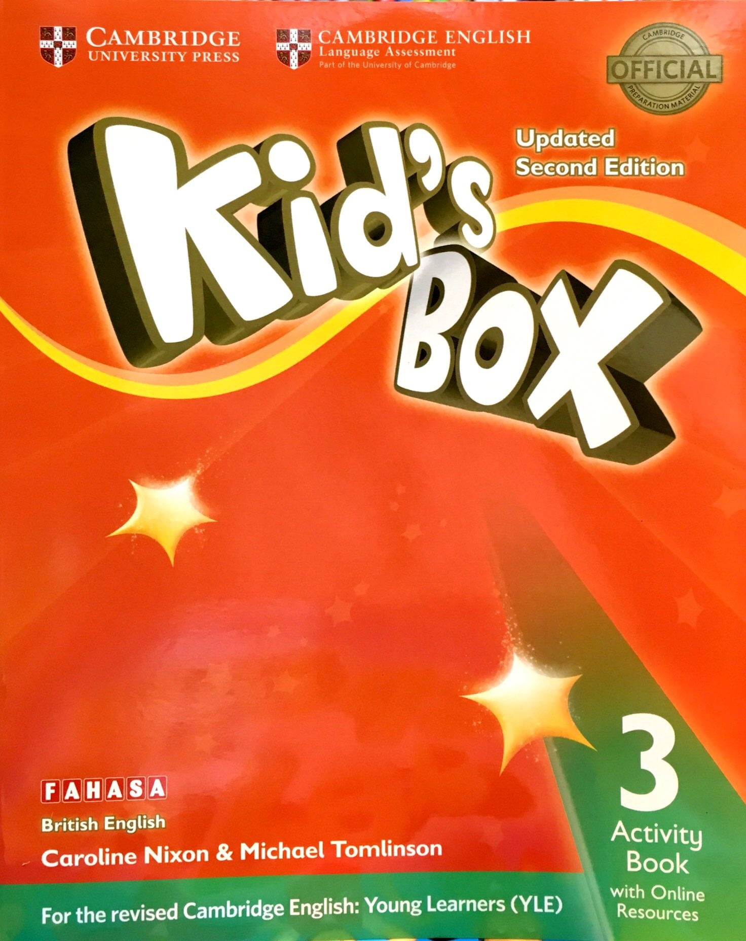 bộ kid's box 2nd ed activity book with online resources level 3