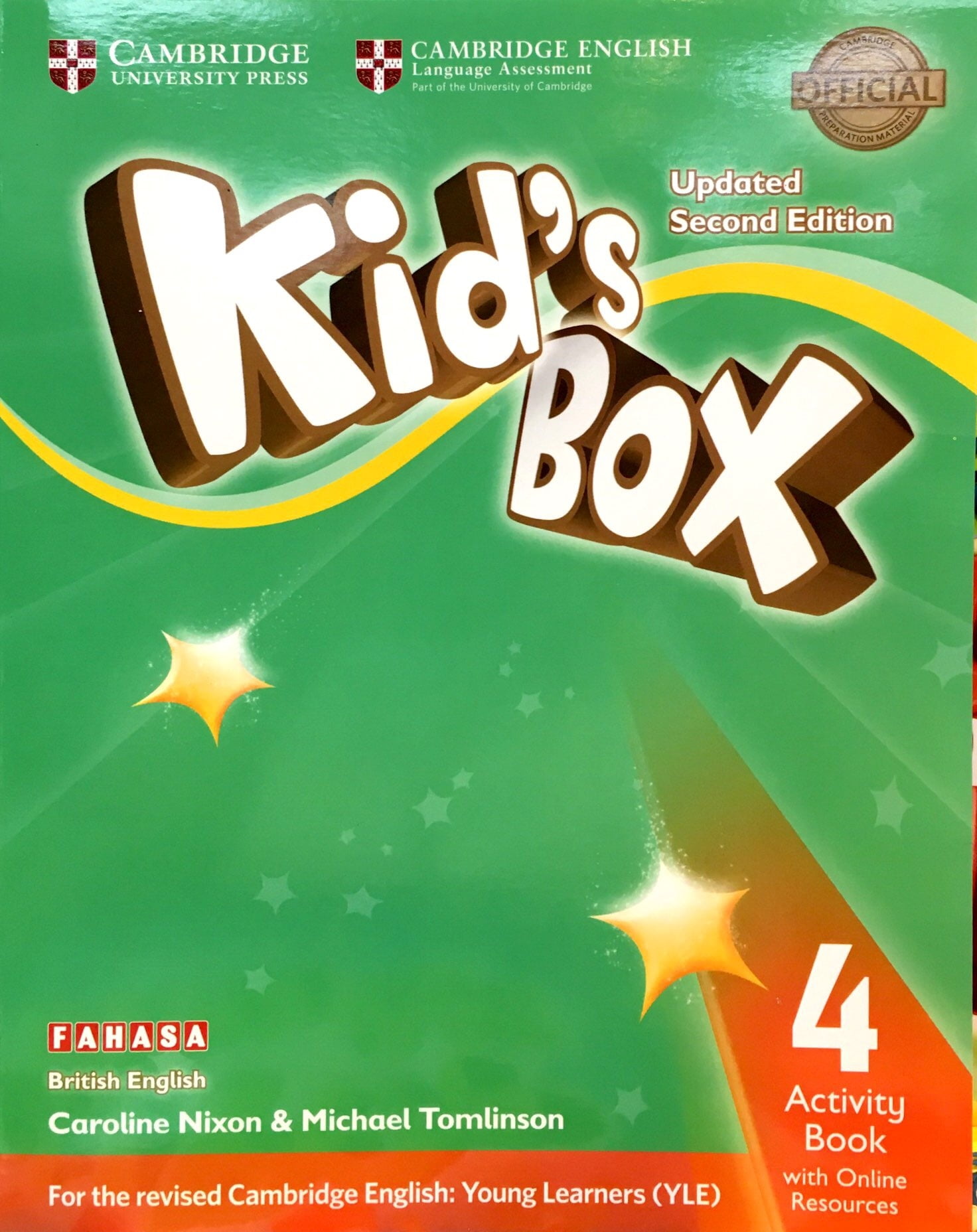 bộ kid's box 2nd ed activity book with online resources level 4