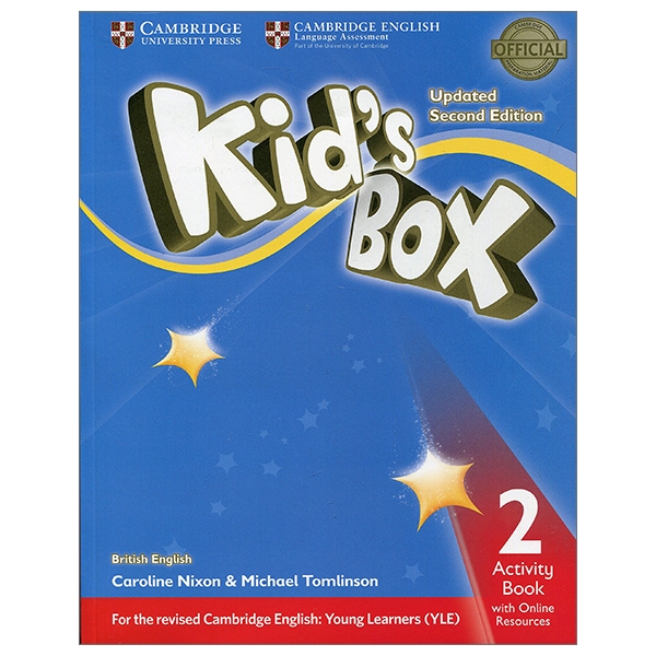 bộ kid's box level 2 activity book with online resources british english 2nd edition