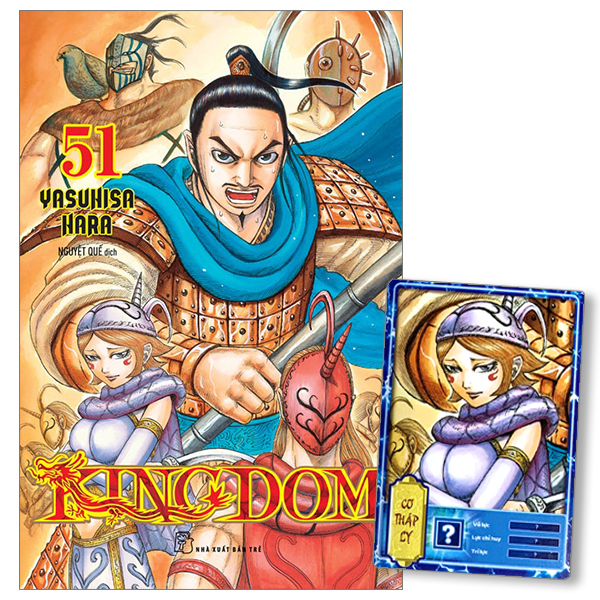 bộ kingdom - tập 51 - tặng kèm thẻ hình nhân vật