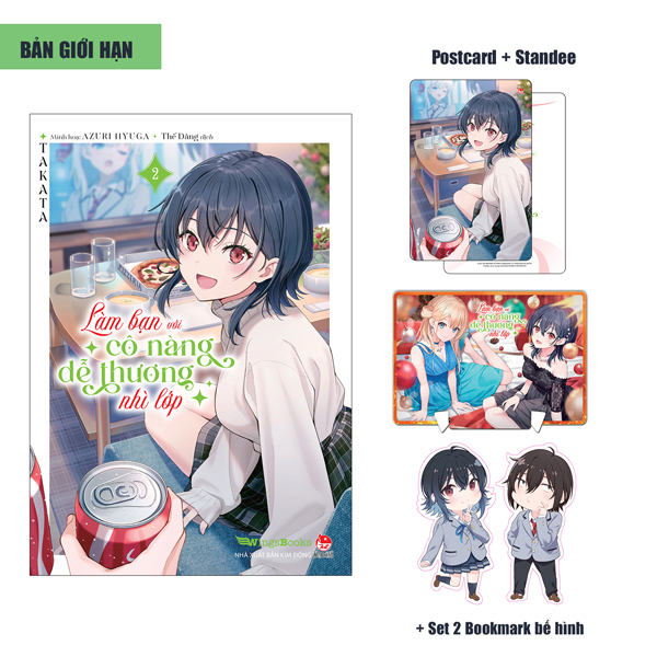 Bo
						
										
										Lam Ban Voi Co Nang De Thuong Nhi Lop - Tap 2 - Ban Gioi Han - Tang Kem Postcard + Standee + Set 2 Bookmark Be Hinh