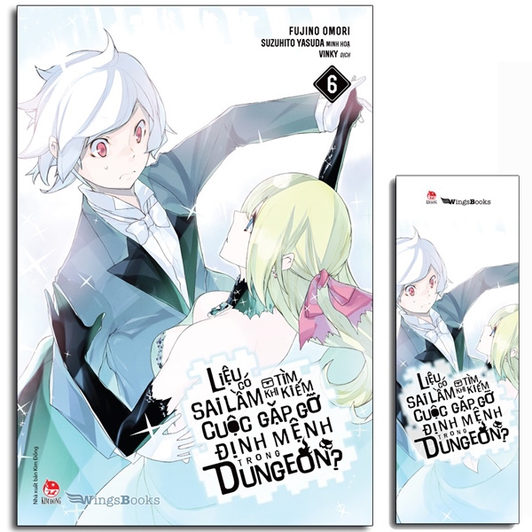 Bộ
						
										
										Liệu Có Sai Lầm Khi Tìm Kiếm Cuộc Gặp Gỡ Định Mệnh Trong Dungeon - Tập 6