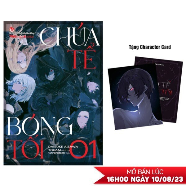 bộ [light novel] chúa tể bóng tối - tập 1 - tặng kèm character card