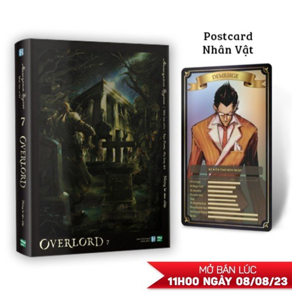 bộ [light novel] overlord - tập 7: những kẻ xâm nhập - bản đặc biệt - tặng kèm postcard nhân vật