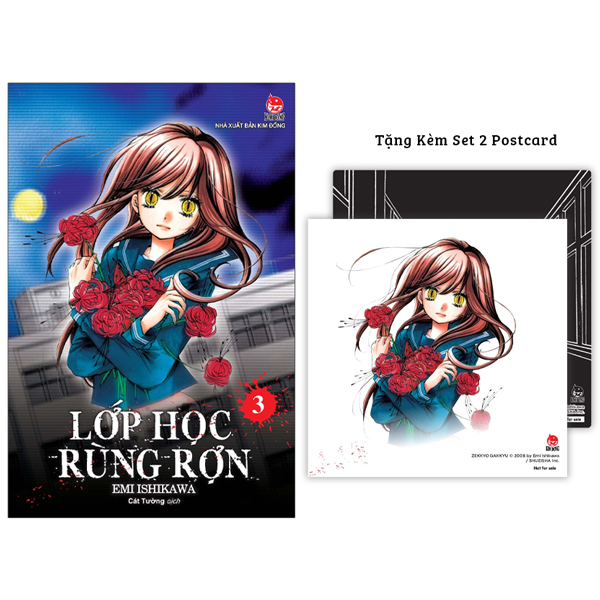 bộ lớp học rùng rợn - tập 3 - tặng kèm set 2 postcard