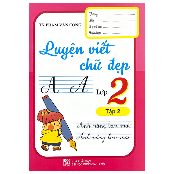 bộ luyện viết chữ đẹp 2 - tập 2