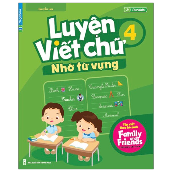 bộ luyện viết chữ nhớ từ vựng 4