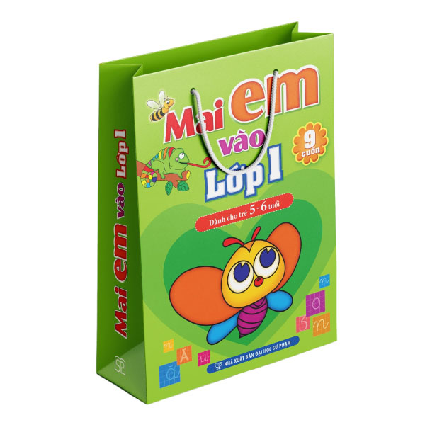 Bo
						
										
										Mai Em Vao Lop 1 - Danh Cho Tre 5-6 Tuoi (Bo Tui 9 Cuon) (Tai Ban 2024)