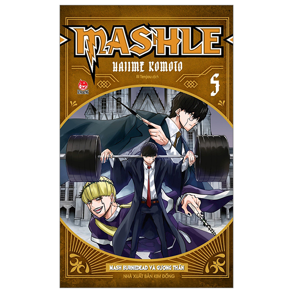 bộ mashle - tập 5 - mash burnedead và gương thần