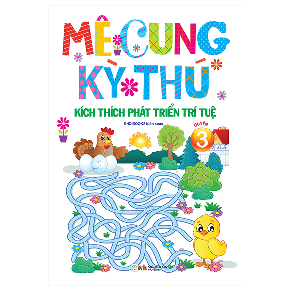 bộ mê cung kỳ thú - kích thích phát triển trí tuệ - quyển 3 (từ 2-8 tuổi)