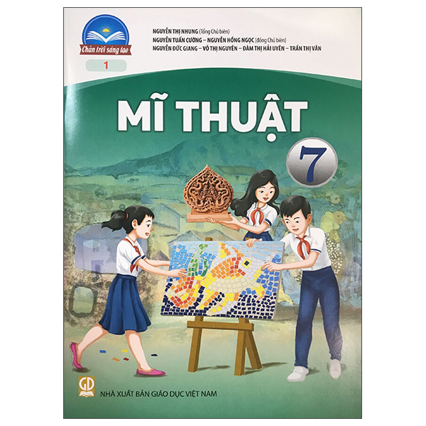 bộ mĩ thuật 7 - bản 1 (chân trời sáng tạo) (chuẩn)
