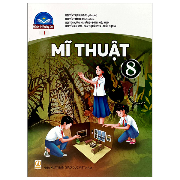 bộ mĩ thuật 8 - bản 1 (chân trời sáng tạo) (chuẩn)