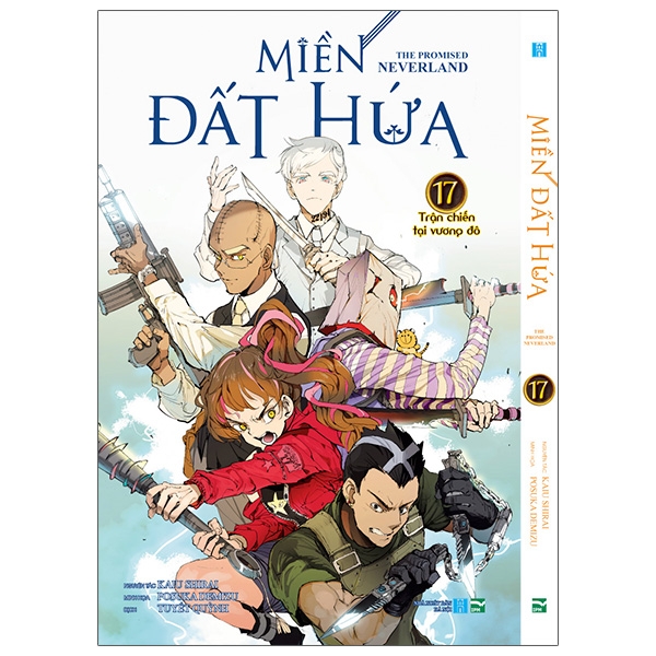 bộ miền đất hứa - the promised neverland - tập 17 - phiên bản bìa trắng (white ver)